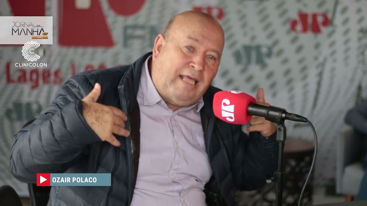 OZAIR POLACO | JORNAL DA MANHÃ JP LAGES 01/10/2025