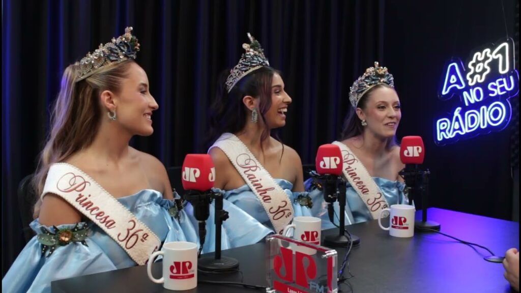 MARIA JÚLIA, MARIA LUISA E EMILIE PEREIRA (REALEZA 36ª FESTA DO PINHÃO) | JORNAL DA MANHÃ – JP LAGES