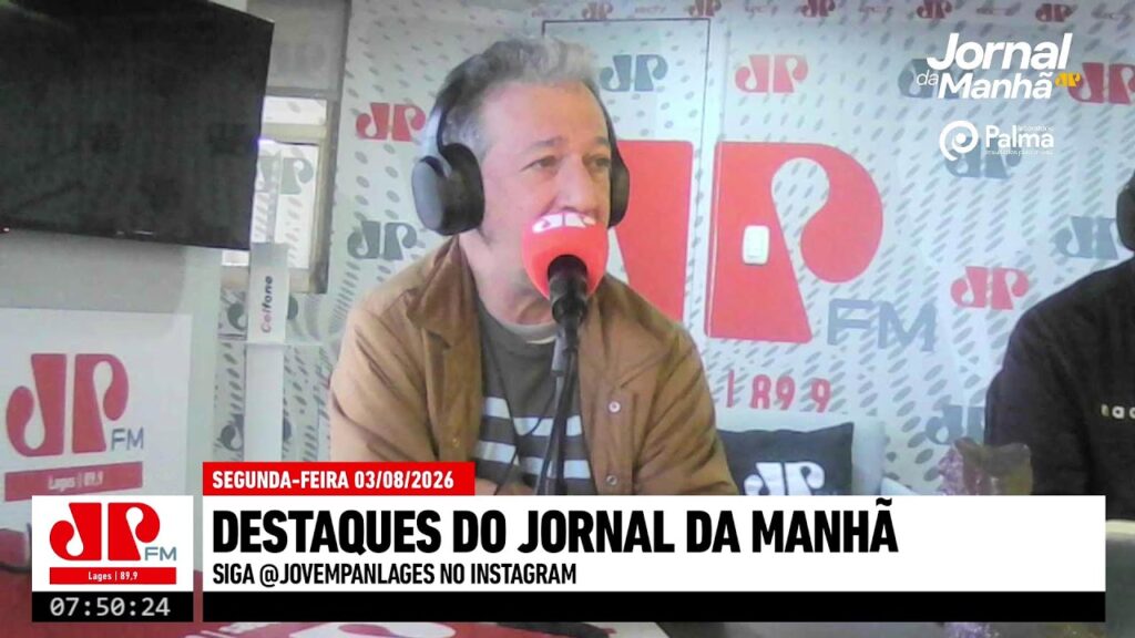 JORNAL DA MANHÃ | JOVEM PAN LAGES (03-08)